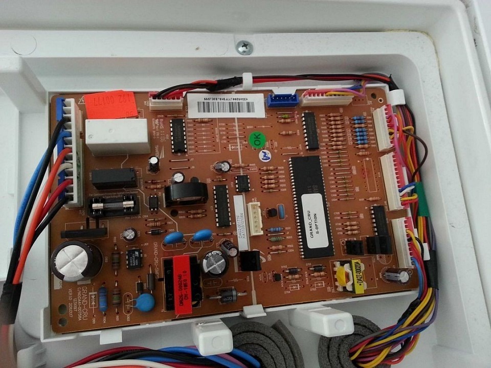 Réparation et renouvellement carte alimentation réfrigérateur Américain samsung inverter